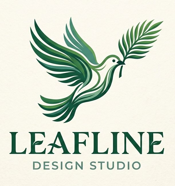 Leafline Design Studio Logo